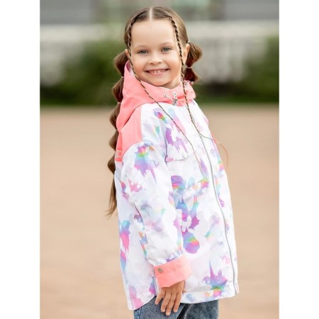 Куртка-ветровка для девочки, рост 110 см-6