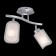 Lamp "Bergen", 2x75W E27, chrome 40x18x23.5 cm