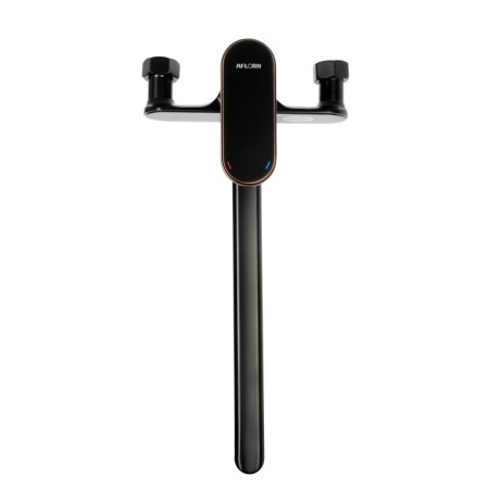 Bath mixer Aflorn "Nancy", "Black Bronze", Plosk. Pour 350mm, watering can 3 dir.d100mm-1