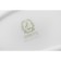 BerNadotte bones bowl, decor “Wild rose, gold layer”, 18 x 10 x 2 cm