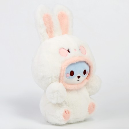 Soft toy "cat in a hare costume", 23 cm-1