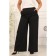 Female trousers, size 46, black color