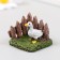 Figure for Florarium Polystone "Duck in the Garden" 4x4x3 cm
