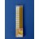 Set of candles for the Cake "Rombics", 12 pcs, gold and white