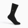 Male socks, black color, size 25