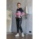 Female blouse, size 48, black color