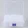 Organizer for storing rhinestones, 44 sections