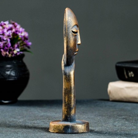 Figure "Mask in the hand" Vintage 20cm-1