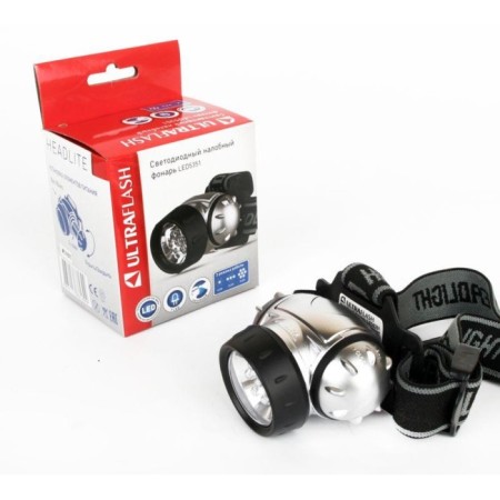 LED LED 5351 7LED 3 modes 3xR03 metallic Ultraflash 10260