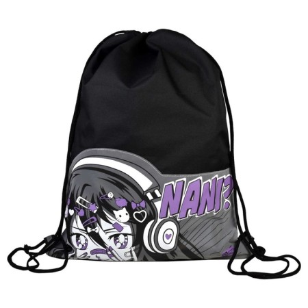 A bag for shoes 480 x 360 mm, phoenix, reflective application, "manga"-1