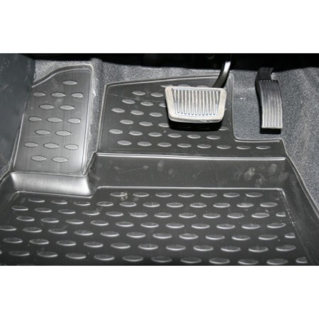 Rugs in Kia Rio Salon, 2011-2014, 2014-2016, 4 pcs. (polyurethane)-4