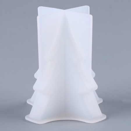 Silicone form for epoxy resin "Little Christmas tree" 7.7 × 8.3 × 8.3 cm-2