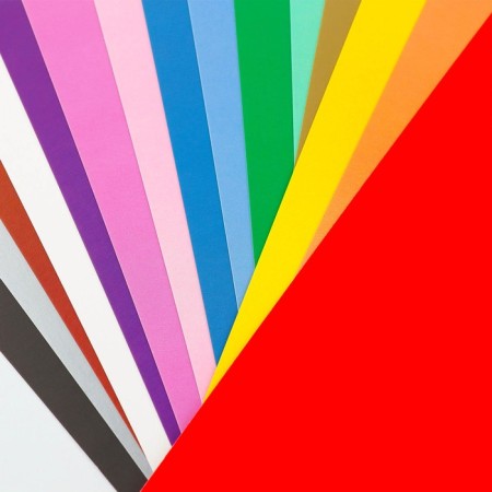 Cardboard color A4 coated one -sided 15 sheets 15 colors “September 1: Squirrel” gold and silver 220 g-3