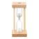 Sanding clock "Afrin", 3 minutes, 8.5 x 4 cm, white sand