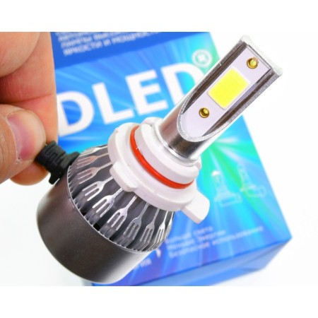DLED HIR2 LED lamp 9012, PX22D, C6 Original, 12V, 6500K, in a set 2 pcs