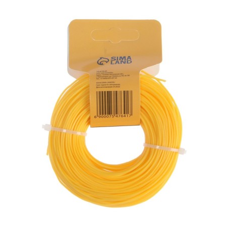 Flaim for the trimmer tundra, cross -section star, d = 1.6 mm, 50 m, nylon-1