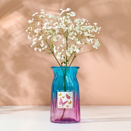 Vase for flowers "Butterflies", 15 cm.