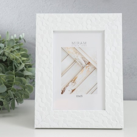 Photo frame Plastic "Mira" 10x15 cm, 651660-4, (plastic screen)