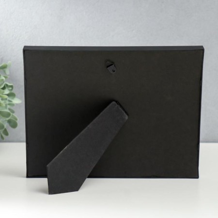 Photo frame plastic in 8 photos 5x5, 5x7, 9x13 cm "Best Moments" Black 20x25 cm-3