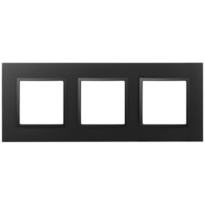 Frame for sockets and switches ERA ELEGANCE 14-5013-05 Classic, 3 posts, anthracite