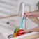 Brush - nozzle for a kitchen valve, holes diameter 2.5 cm, length 32 cm, brush length 2.5 cm