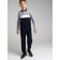 Polo for a boy with a long sleeve, height 128 cm