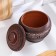 Angob pot for hot Angob, 13x13x13 cm
