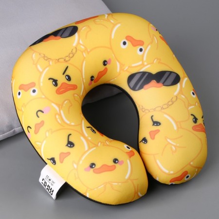 Pillow for travel Antistress "Ducks"-1