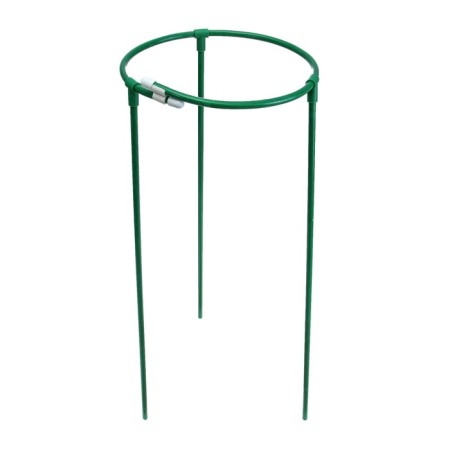 Builder, d = 30 cm, h = 70 cm, leg d = 1 cm metal, green, trenous