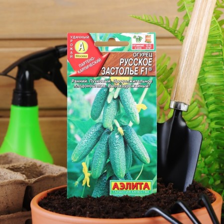 Seeds of cucumber "Russian feast" F1, parthenocarpic, 10 pcs-2