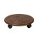 A set of floor stands "Spiral" (2 pcs), 345 × 345 × 70 mm, color nut.