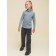 Jumper for girls, height 140 cm, gray color