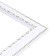 Frame for paintings (mirrors) 30 x 40 x 2.8 cm, plastic, calligrata 644861, white/gold