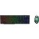 Keyboard + Mouse Rickle 400GMK Claw: Black Mouse: Black USB LED (1546779)