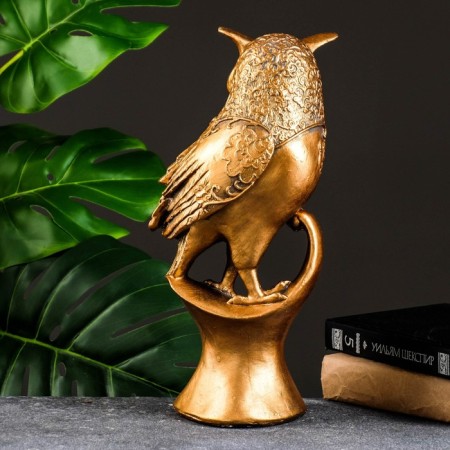 Figure "Wise Eagle" Bronze, 14x34cm-2