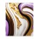 Notebook of 48 sheets in the Calligrata TOP "Marble Light", cover coated cardboard, twin-fluid, foil embossing, offset unit, whiteness 95%, mix