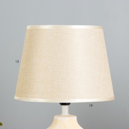 Board lamp "Latea" E14 40w beige 19x19x33 cm Risalux-2