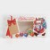 Folding box "Santa Claus", 20 x 10 x 5 cm, new year