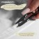 Set of scissors: Portnovsky 10 ", 25.5 cm, for cutting threads 10.5 cm, black color