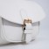 Bag-mixer on the valve, white color