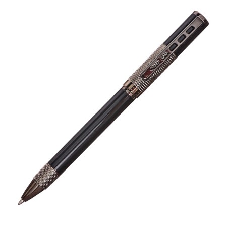 Handle Gift Balloon in the leatherette case rotary style Black/bronze-1
