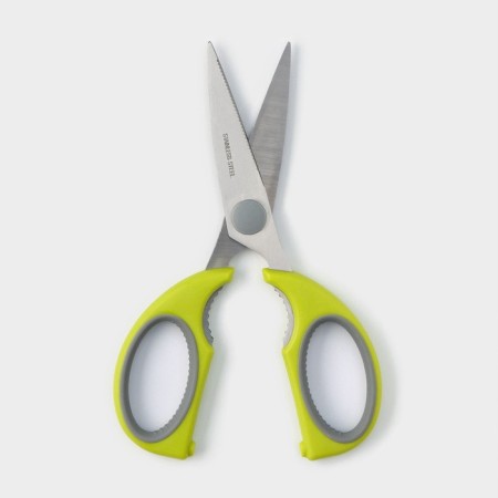 Scissors kitchen shares "Elba", 22 cm, green color-3