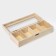 Box for storing tea bags "Ahmadabad", 4 cells, 25 × 10 × 6.5 cm