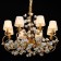 Sicily chandelier, size 83x226x83 cm, 320W 8xe14 IP 20
