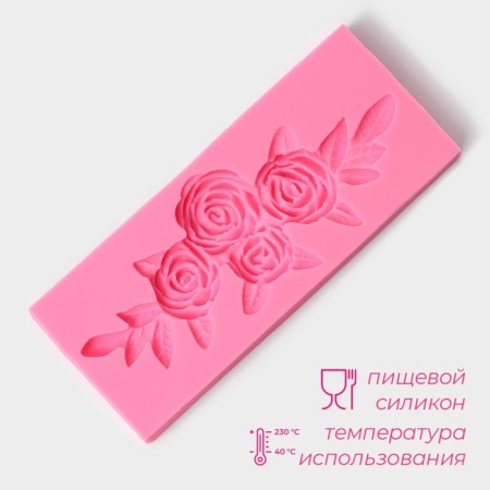 Mold Dolyana "Desire", silicone, 5 × 11.5 cm, pink color-1
