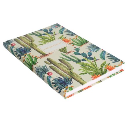 Deliciper of Leduced A5, 128 sheets in the cell "Sun Cactus", solid cover, glossy lamination-1