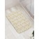 Bathroom mat “Golden snowflakes”, anti -slip, size 52x77 cm