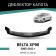 Defly hood deflector for Toyota Belta (XP90), 2005-2012