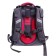 School backpack 38 x 30 x 16 cm, ergonomic back, stavia "cat + peas", gray