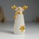 Souvenir Polystone "A deer from a burlap in a scarf" 6.5x5x11.5 cm